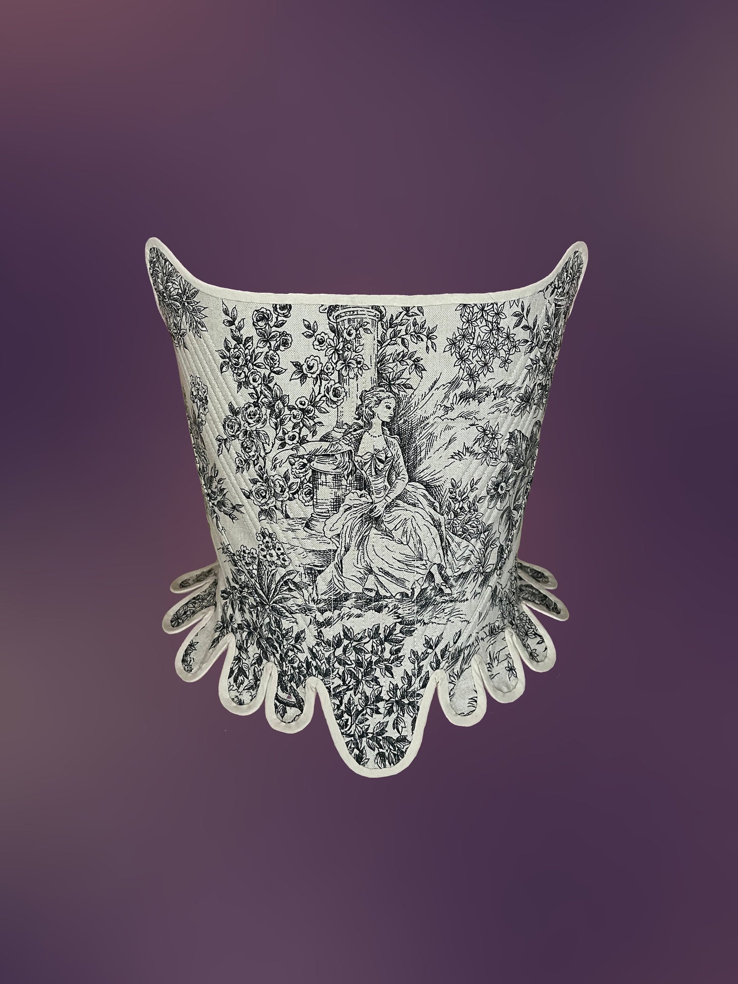 Strapless 18th Century Stays "Fortune" – Historical Reversible Corset – Renaissance & Elizabethan