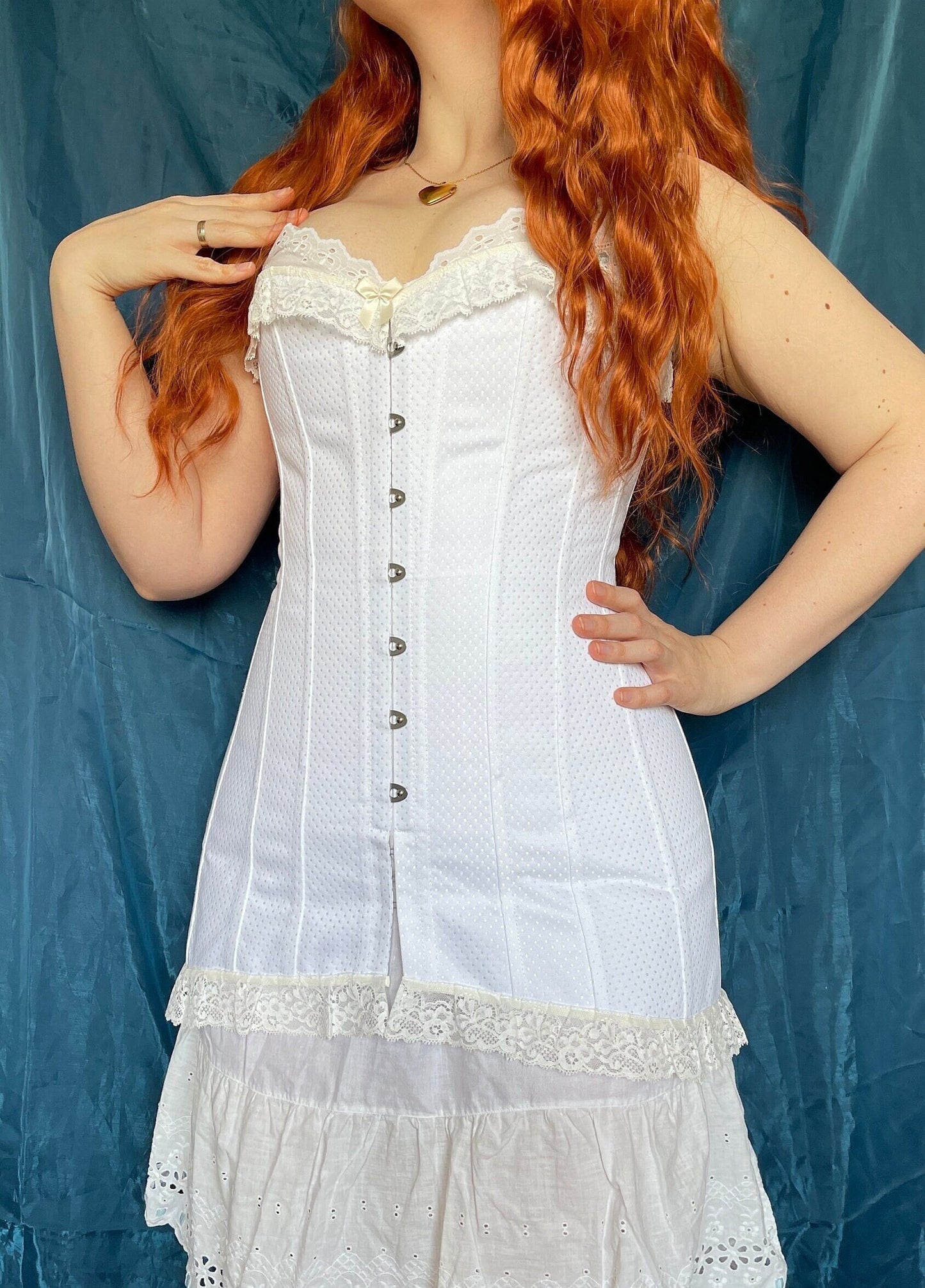 Longline Edwardian Corset – 1911-1912 Titanic Era, "Rose’s" Corset from Titanic Movie - Custom Made