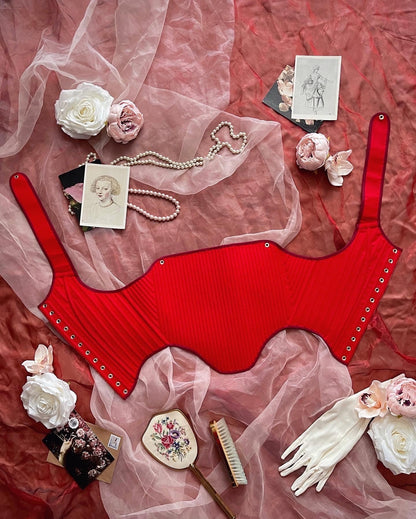 Tudor-Inspired Stays "Majesty" – Reversible Historical Fully Boned Renaissance Corset – 16th-17th Century Elizabethan Stays